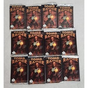 Tomb Raider CCG Vintage Lot Of 12 Packs Sealed 1999 Brand New